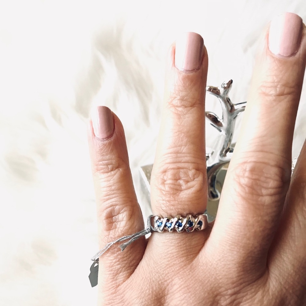 Silver Stackable Ring - Picture 2 of 3